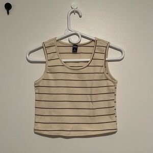 Mustard light yellow tank top